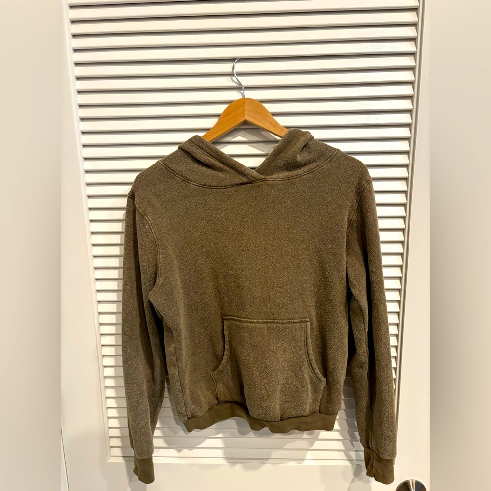 Project social green hoodie